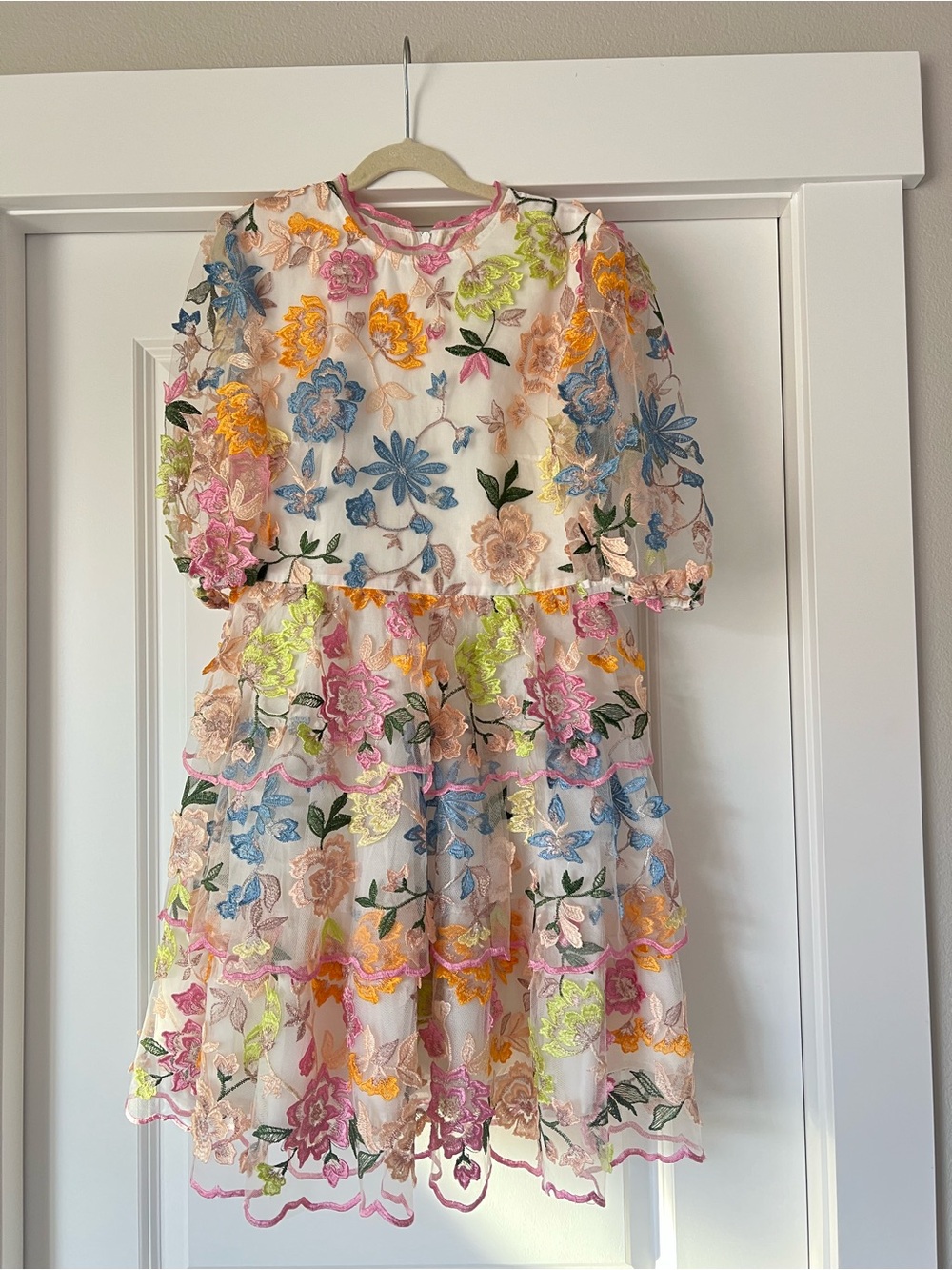 Marlo Big Girls Floral Dress Size 13-14Y